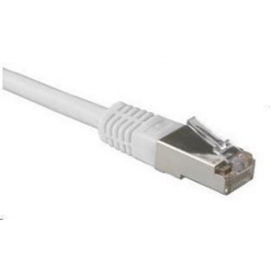 Solarix 10G prepojovací kábel CAT6A SFTP LSOH 1,5 m sivý, odolný proti zasekávaniu C6A-315GY-1,5MB