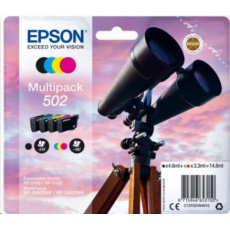 Atrament EPSON Multipack "Binoculars" 4-farebný atrament 502 Atrament EPSON Multipack "Binoculars" 4-farebný atrament 502