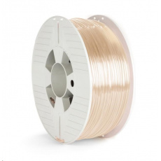 VERBATIM Filament pre 3D tlačiarne PET-G 2.85 mm, 123 m, 1 kg priehľadný