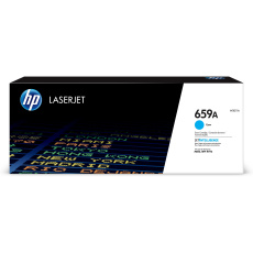 HP 659A Cyan Original LaserJet Toner Cartridge (13,000 pages)