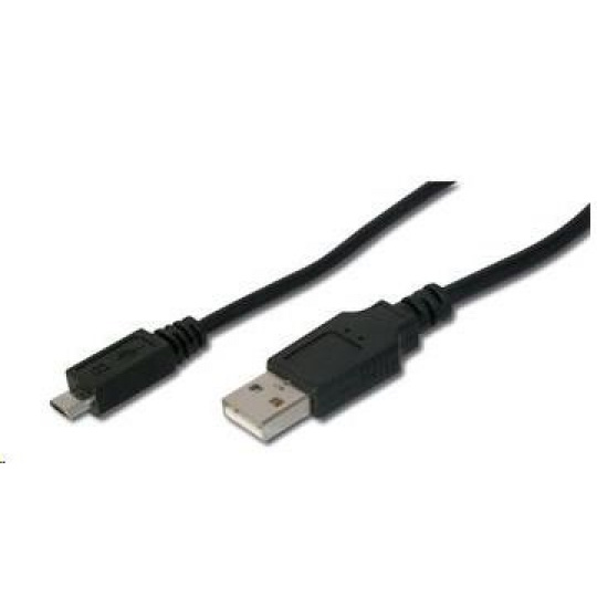 Kábel USB PREMIUMCORD 2.0 Kábel A - Micro B 5 m (M/M)