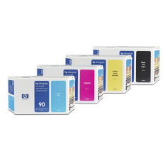 HP 90 Cyan DJ Ink Cart, 400 ml, C5061A HP 90 Cyan DJ Ink Cart, 400 ml, C5061A