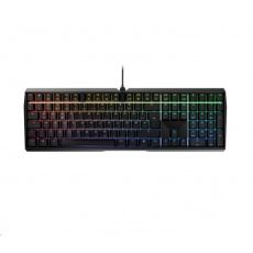CHERRY klávesnice MX 3.0S RGB, drátová, USB, US, MX červená, černá CHERRY klávesnice MX 3.0S RGB, drátová, USB, US, MX červená, černá