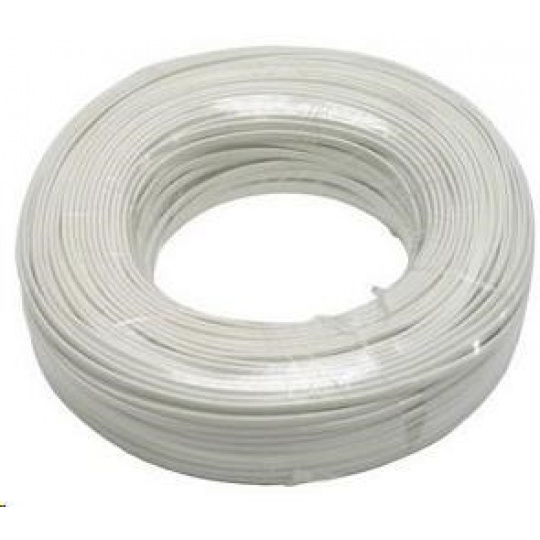 Telefónny kábel PremiumCord 4 žily biely 100 m Telefónny kábel PremiumCord 4 žily biely 100 m