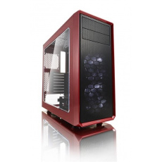 FRACTAL DESIGN skříň FOCUS G, Midi Tower, průhledný bok, Red, bez zdroje FRACTAL DESIGN skříň FOCUS G, Midi Tower, průhledný bok, Red, bez zdroje