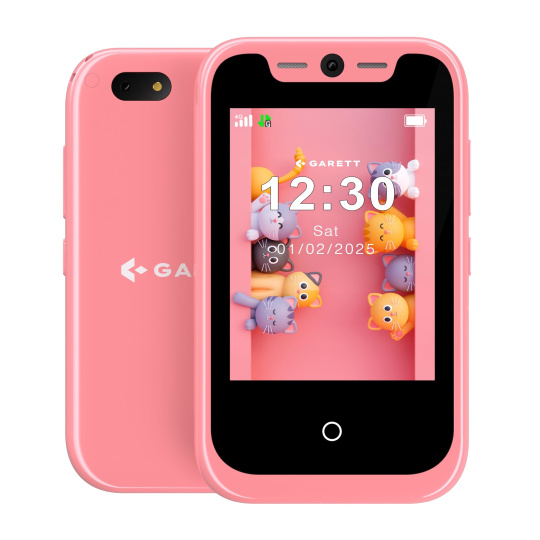 Garett Smartphone OneKid Pink - telefon pro děti, s rodičovským dohledem, růžový Garett Smartphone OneKid Pink - telefon pro děti, s rodičovským dohledem, růžový