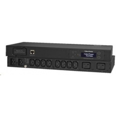 CyberPower Rack ATS Metered, 1U, 16A, (8)C13 (2)C19, IEC-320 C20 (2) CyberPower Rack ATS Metered, 1U, 16A, (8)C13 (2)C19, IEC-320 C20 (2)