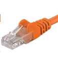 PREMIUMCORD Patch kábel UTP RJ45-RJ45 CAT5e 3m oranžový