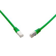 Solarix 10G patch kabel CAT6A SFTP LSOH 2m zelený non-snag-proof C6A-315GR-2MB