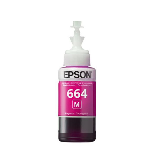 Atramentová tyčinka EPSON T6643 Purpurový atrament 70 ml pre L100/L200/L550/L1300/L355/365