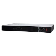 APC Rack ATS, 230V, 16A, C20 in, (8) C13 (1) C19 out, 1U, IEC-320 C20 APC Rack ATS, 230V, 16A, C20 in, (8) C13 (1) C19 out, 1U, IEC-320 C20