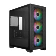 Cooler Master case Elite 301, mini-ITX, 3x 120mm ARGB Fan, bez zdroje, černá