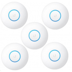 UBNT UniFi AP nanoHD, 5-PACK, bez PoE! [Inside AP, 2.4+5GHz (300Mbps+1733Mbps), MU-MIMO, 802.11a/b/g/n]