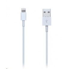 CONNECT IT Wirez kábel HQ Lightning - USB, biely, 2 m (pre iPhone, iPad)