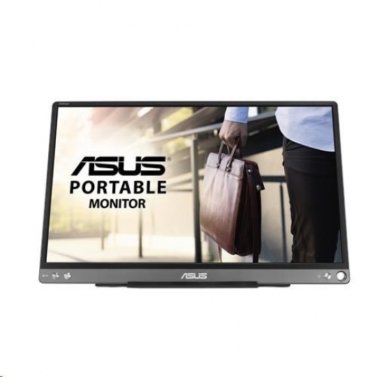 LCD DISPLEJ ASUS 15.6" MB16ACE ZenScreen1920x1080 USB Type-C Prenosný IPS FF Kompatibilný s USB Type-A Automatické otáčanie 2. G Smart