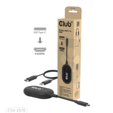Club3D Bezdrátový adaptér (vysílač) USB-C na HDMI, Full HD, dosah 25m Club3D Bezdrátový adaptér (vysílač) USB-C na HDMI, Full HD, dosah 25m