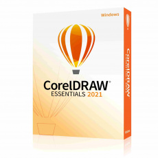 CorelDraw Essentials 2021 EN/FR/DE/IT/ES/BR/NL/PL/CZ - ESD