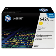 HP 642A Yellow LJ Toner Cart, CB402A (7,500 pages)