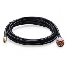Pigtail R-SMA/N-male, 2,4/5GHz, 10m Pigtail R-SMA/N-male, 2,4/5GHz, 10m