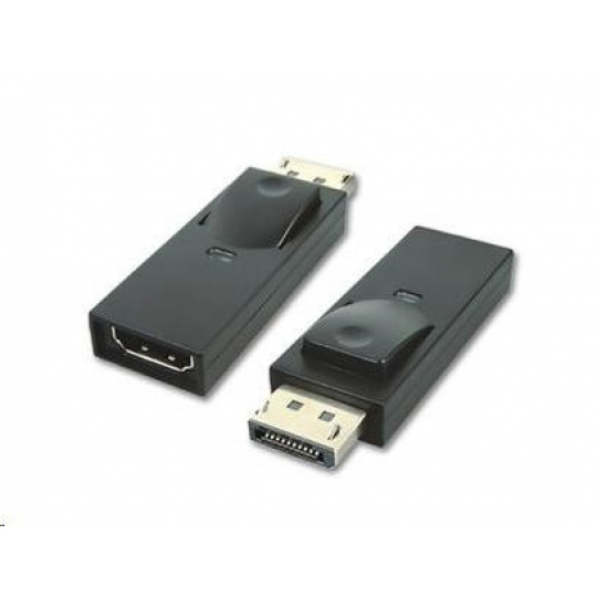 PREMIUMCORD DisplayPort na HDMI (M/F) čierny