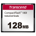 TRANSCEND CompactFlash Card CF180I, 128MB, SLC mode WD-15, Wide Temp.