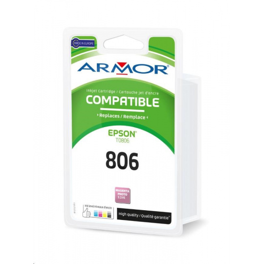 ARMOR ink-jet pre EPSON Stylus Photo R265, R285, R360, RX560, RX585, RX685, 350 strán, T080640, photo mag. ()