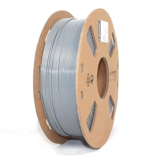 GEMBIRD Tlačová struna (filament) PETG, 1,75 mm, 1 kg, sivá