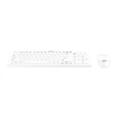 MSI set klávesnice a myši SK9626W, drátová, CZ/SK lokalizace, bílá MSI set klávesnice a myši SK9626W, drátová, CZ/SK lokalizace, bílá