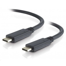 Kábel PREMIUMCORD USB-C ( USB 3.2 generácia 2x2, 5A, 100W, 20Gbit/s ) čierna, 0.5m