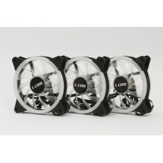 1stCOOL Fan KIT REGULAR EVO, RGB 3x Dual Ring 12cm ventilátor 4pin/12V 1stCOOL Fan KIT REGULAR EVO, RGB 3x Dual Ring 12cm ventilátor 4pin/12V