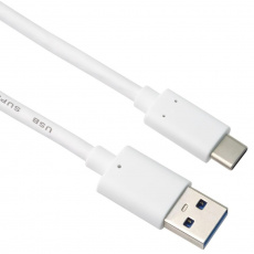 PremiumCord kabel USB-C - USB 3.0 A (USB 3.2 generation 2, 3A, 10Gbit/s) 0.5m, bílá PremiumCord kabel USB-C - USB 3.0 A (USB 3.2 generation 2, 3A, 10Gbit/s) 0.5m, bílá