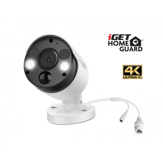 iGET HOMEGUARD HGNVK936CAM - Kamera UltraHD 4K, IR LED, vonkajšia, detektor pohybu