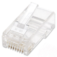 Intellinet RJ45 konektor, licna (lanko) UTP Cat5e, 100ks v balení