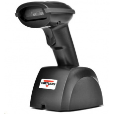 Virtuos CCD čtečka HW-310A, USB, bezdrátová, základna, černá (dosah až 200m) Virtuos CCD čtečka HW-310A, USB, bezdrátová, základna, černá (dosah až 200m)