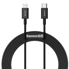 Baseus Superior Series rychlonabíjecí kabel Type-C/Lightning 20W 2m černá Baseus Superior Series rychlonabíjecí kabel Type-C/Lightning 20W 2m černá