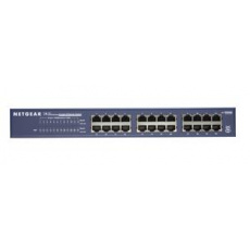 Netgear JGS524 ProSafe 24-port Unmanaged Gigabit Rackmount Switch Netgear JGS524 ProSafe 24-port Unmanaged Gigabit Rackmount Switch