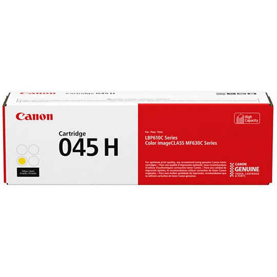 Canon LASER TONER CRG-045HY - poškozený obal (nerozbaleno) - BAZAR Canon LASER TONER CRG-045HY - poškozený obal (nerozbaleno) - BAZAR