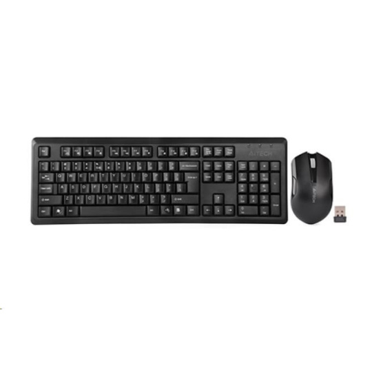 Súprava A4tech 4200N je bezdrôtová. kľúče. + bezdrôtové pripojenie. Optická myš V-Track,CZ/US, USB Súprava A4tech 4200N je bezdrôtová. kľúče. + bezdrôtové pripojenie. Optická myš V-Track,CZ/US, USB
