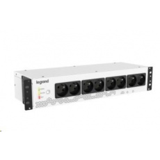 Legrand UPS Keor PDU 800VA/480W, Line-Interactive, Rack/Tower, 2U, USB, 8x FR Legrand UPS Keor PDU 800VA/480W, Line-Interactive, Rack/Tower, 2U, USB, 8x FR