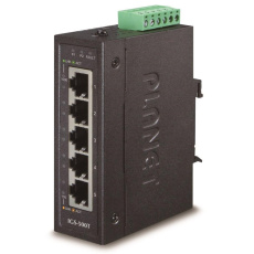 Planet switch IGS-500T, průmysl.verze 5x10/100/1000, DIN, IP30, -40 až 75°C, 12-48V, ESD+EFT Planet switch IGS-500T, průmysl.verze 5x10/100/1000, DIN, IP30, -40 až 75°C, 12-48V, ESD+EFT
