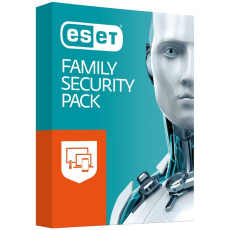 ESET Family Security Pack: Krabicová licencia pre 5 zariadenia na 1 rok