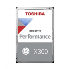 TOSHIBA HDD X300 8TB, SATA III, 7200 otáčok za minútu, 256 MB cache, 3,5", BULK
