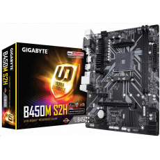 GIGABYTE MB Sc AM4 B450M S2H, AMD B450, 2xDDR4, VGA, mATX GIGABYTE MB Sc AM4 B450M S2H, AMD B450, 2xDDR4, VGA, mATX