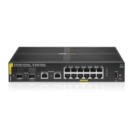 HPE Aruba Networking CX 6000 12G Class4 PoE (R8N89B)