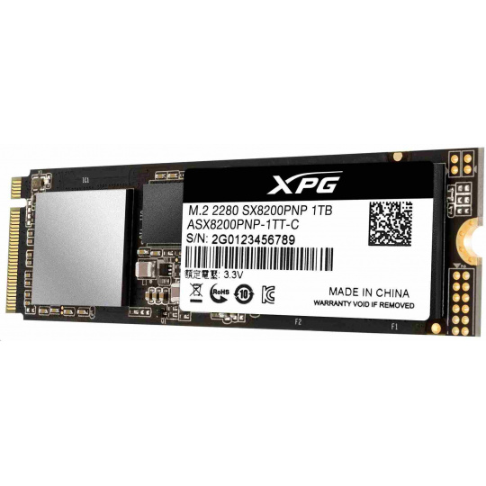 ADATA SSD 1TB XPG SX8200 Pro PCIe Gen3x4 M.2 2280 (R:3500/W:3000 MB/s)