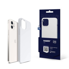 3mk Hardy Silicone MagCase pro Apple iPhone 12, White