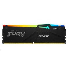 DIMM DDR5 32GB 5600MT/s CL36 (Kit of 2) KINGSTON FURY Beast RGB EXPO