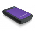 Externý pevný disk TRANSCEND 2,5" USB 3.1 StoreJet 25H3P, 1TB, fialová (odolná voči nárazom)