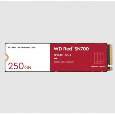 WD RED NVMe SSD 250GB PCIe SN700, Geb3 8GB/s, (R:3100/W:1600 MB/s) TBW 500