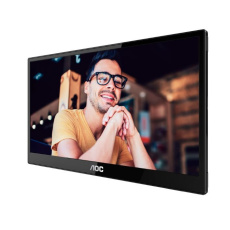 AOC MT IPS LCD WLED 15,6" 16T3EA - IPS panel, 1920x1080, USB-C přenosný monitor AOC MT IPS LCD WLED 15,6" 16T3EA - IPS panel, 1920x1080, USB-C přenosný monitor